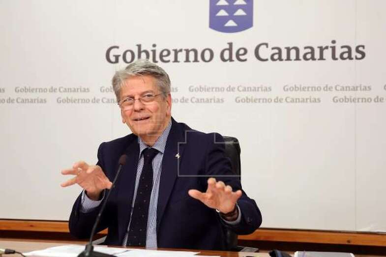 El consejero de Presidencia y portavoz del Ejecutivo regional, Julio Pérez (Foto Efe / Cristóbal García)